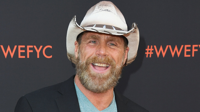 Shawn Michaels smiling