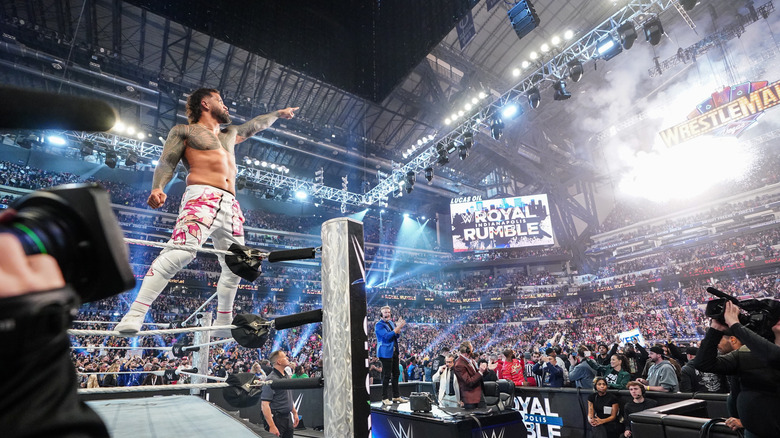 Jey Uso at the 2025 Royal Rumble