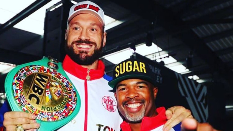 Tyson Fury With Sugar Hill Stewart