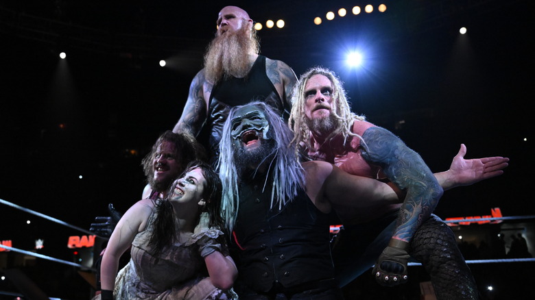 The Wyatt Sicks pose together on "WWE Raw."