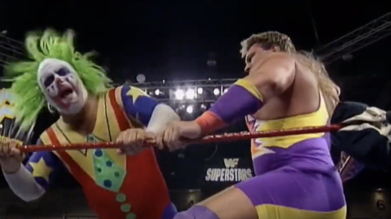 Doink fights Crush