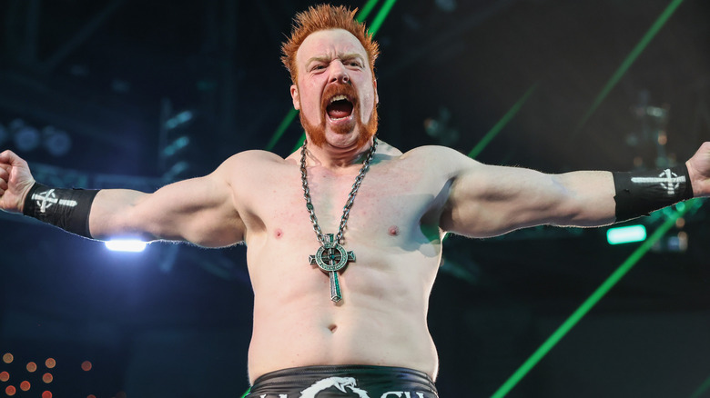 Sheamus, ready to kick some fellas