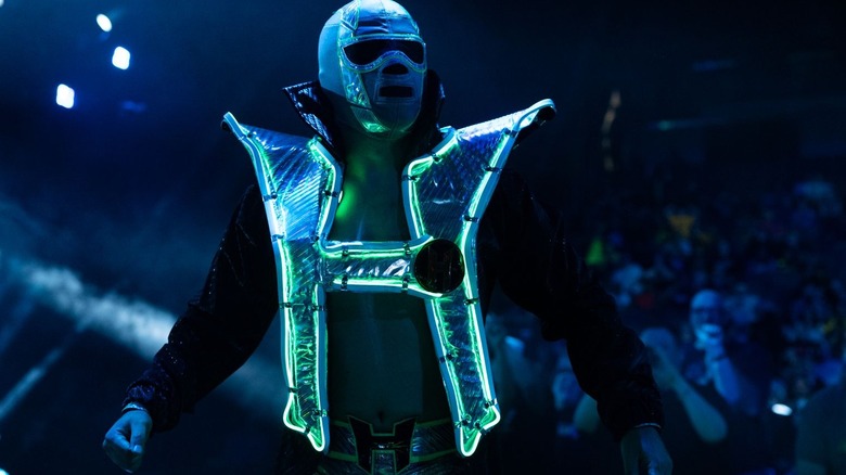 Hologram makes his entrance on "AEW Collision"