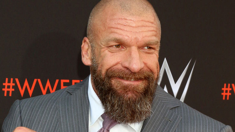 Paul "Triple H" Levesque smiling