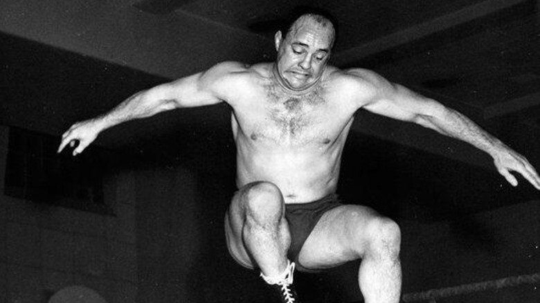 Verne Gagne in the ring