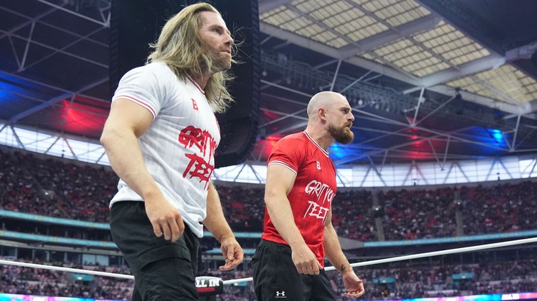 Grizzled Young Veterans make their AEW debut in Wembley Stadium