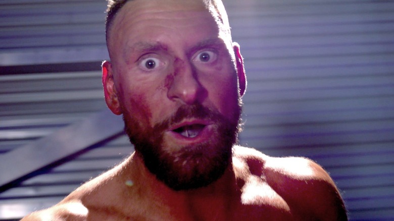 Dijak cuts a promo post-match