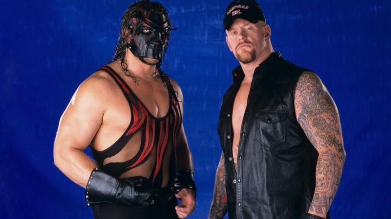 Kane and The Undertaker posing