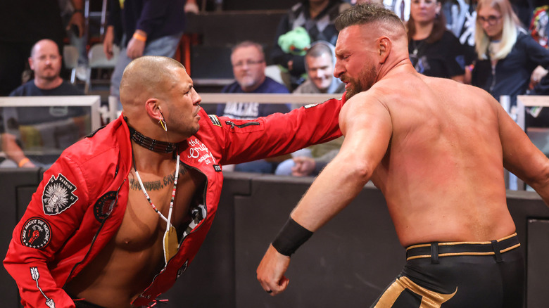 Eddy Thorpe and Dijak on "WWE NXT"