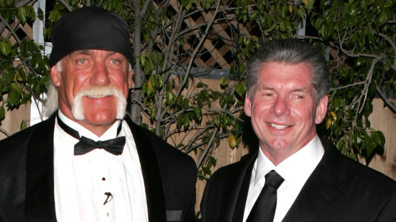 Hulk Hogan and Vince McMahon in good times