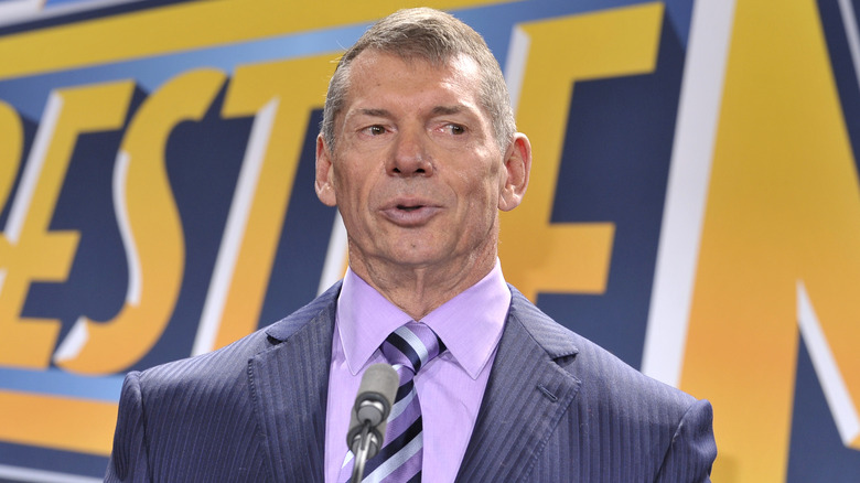 Vince McMahon speaking