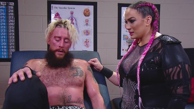 Enzo Amore and Nia Jax