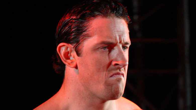 Wade Barrett scowling