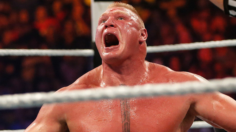 Brock Lesnar at WWE SummerSlam 2015