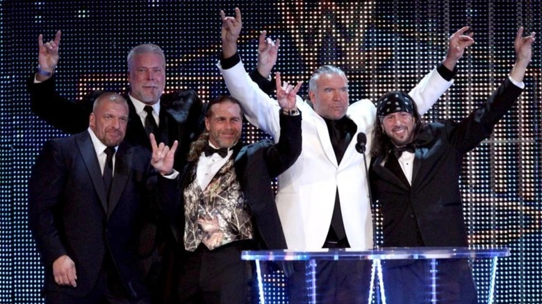 The Kliq at the 2014 WWE Hall of Fame Ceremony