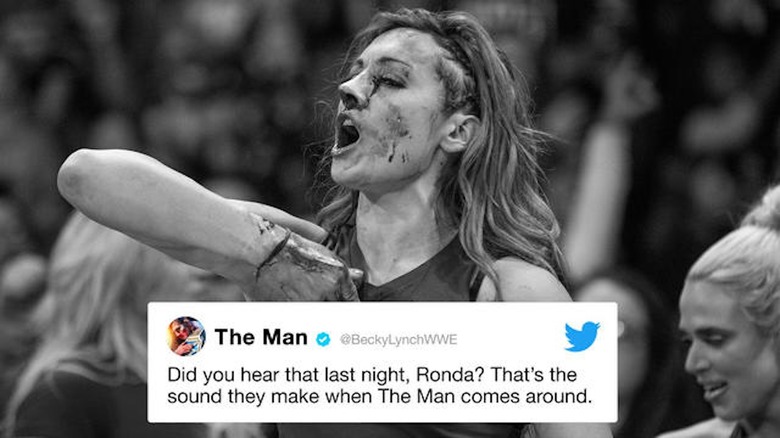 Becky Lynch knows how to use social media