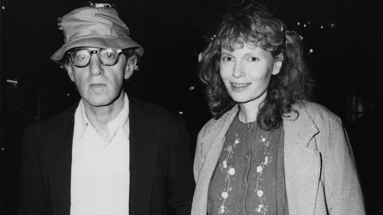 Woody Allen and Mia Farrow