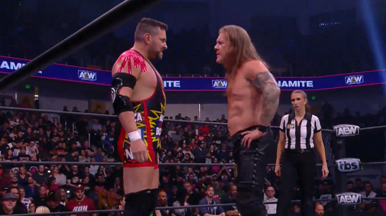 Jericho getting face-to-face with Cabana