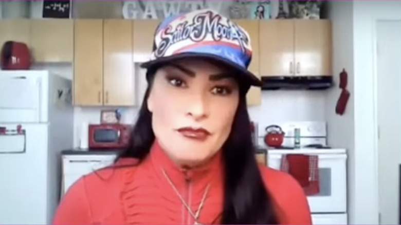 Lisa Marie Varon on an episode of GAW TV.