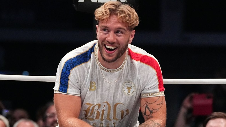 Will Ospreay smiling