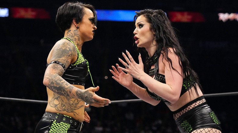 Ruby Soho and Saraya