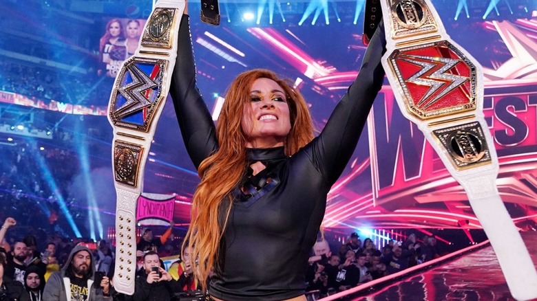 Becky Lynch victorious at WrestleMania 35