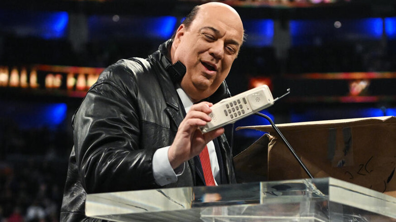 Paul Heyman at the WWE Hall of Fame