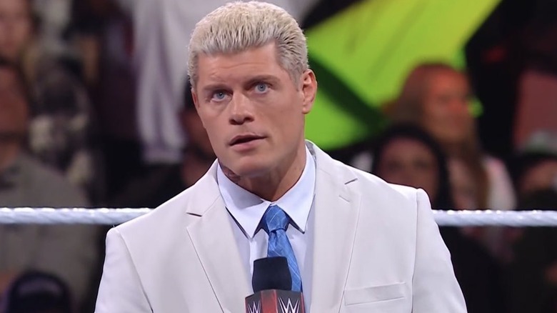 Cody Rhodes in the ring