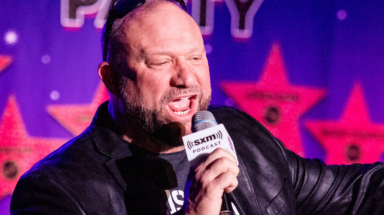 Bully Ray speaking into microphone