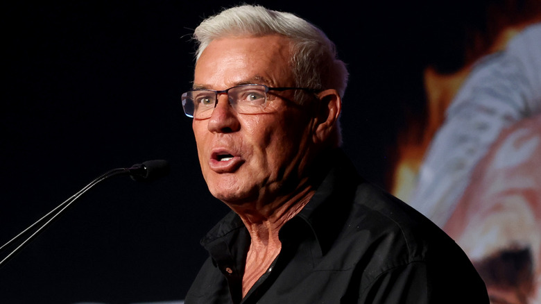 Eric Bischoff talking