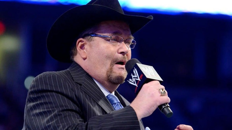 Jim Ross talking