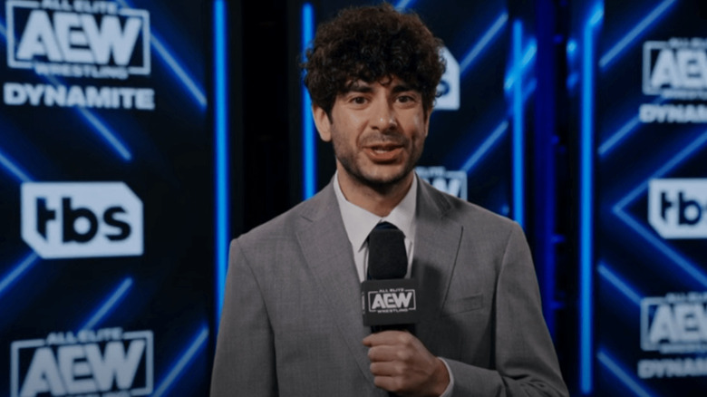 Tony Khan talking