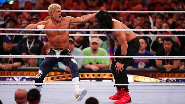 Cody Rhodes vs Roman Reigns at Wrestlemania 39