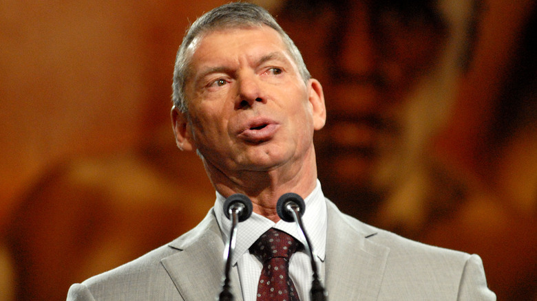 Vince McMahon speaking