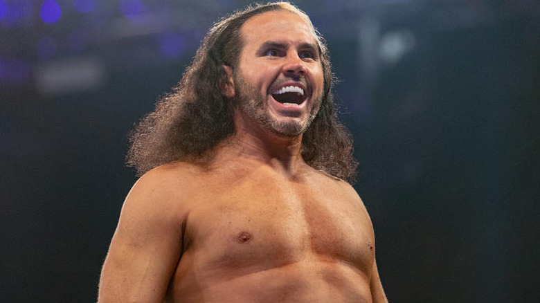 Matt Hardy smiling