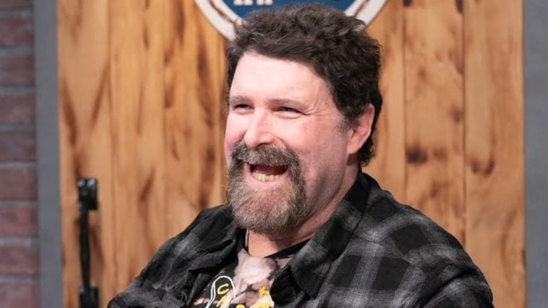 Mick Foley smiling