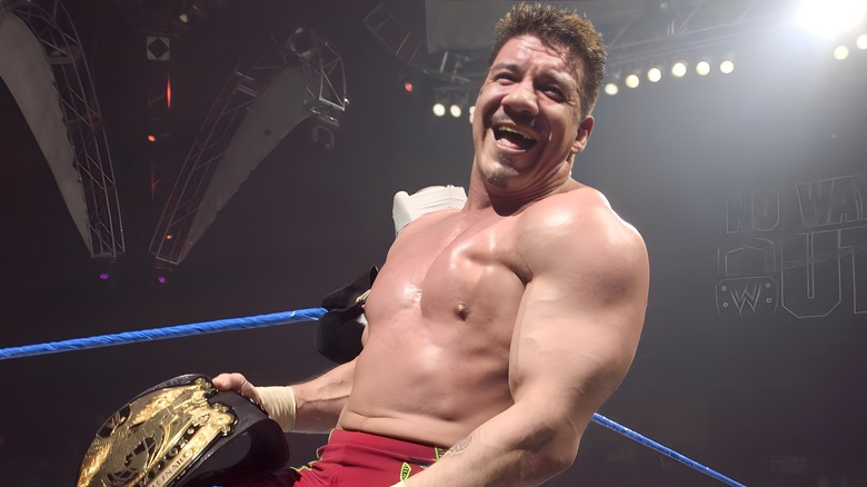 Eddie Guerrero posing