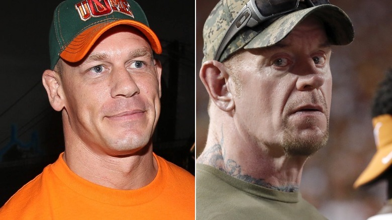 John Cena and The Undertaker 