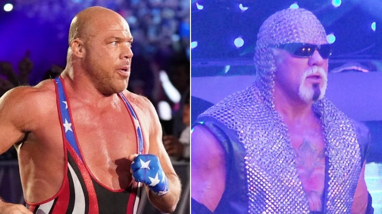 Kurt Angle and Scott Steiner