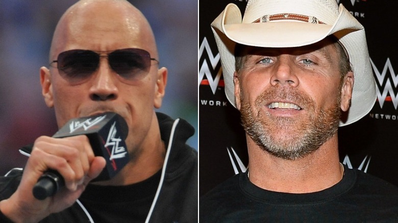 The Rock and Shawn Michaels