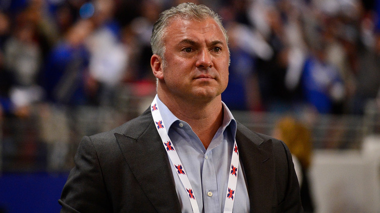 Shane McMahon at an XFL game