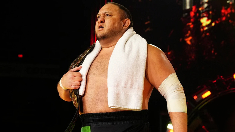 Samoa Joe looking ahead