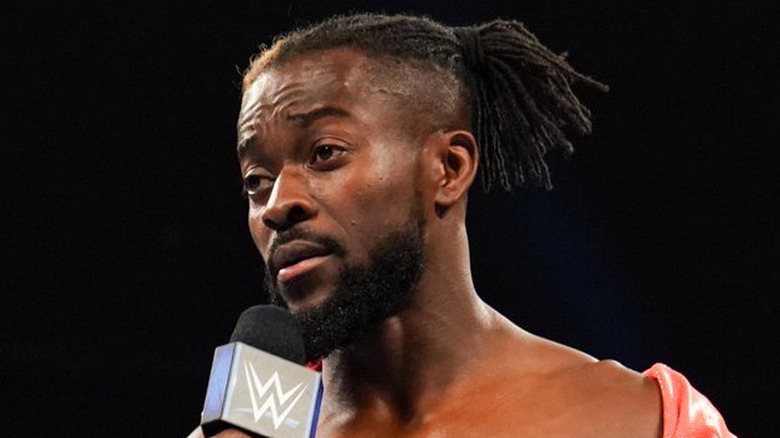 Kofi Kingston speaking