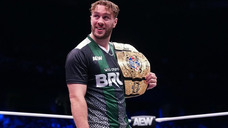 Will Ospreay holding International Championship