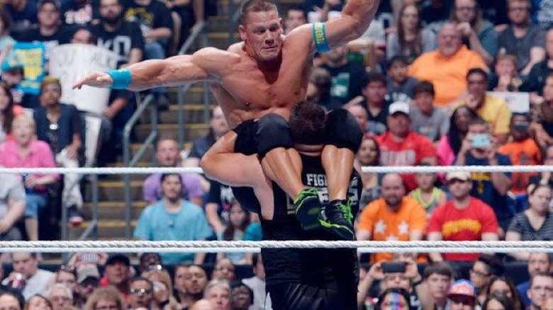 Kevin Owens powerbomb John Cena