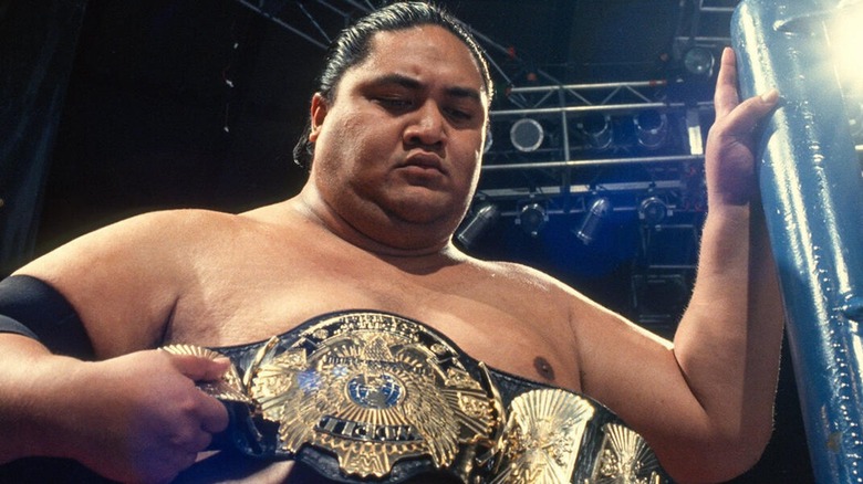 Yokozuna holding title