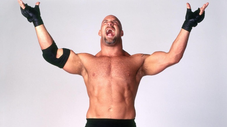 Goldberg looking up