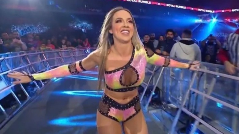 Chelsea Green walking to the ring