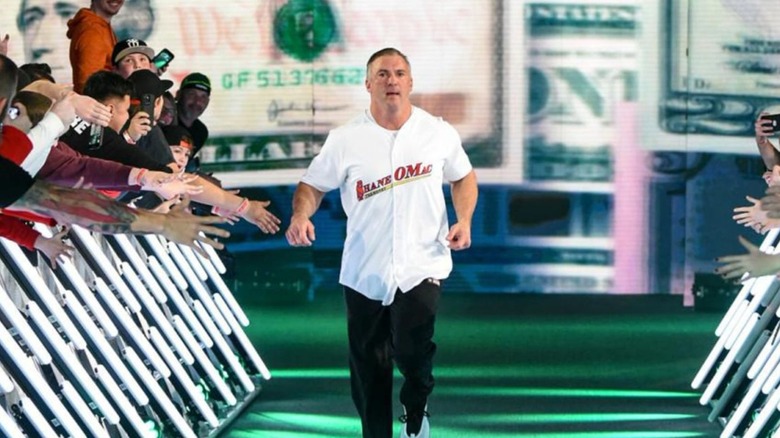 Shane McMahon going to the ring