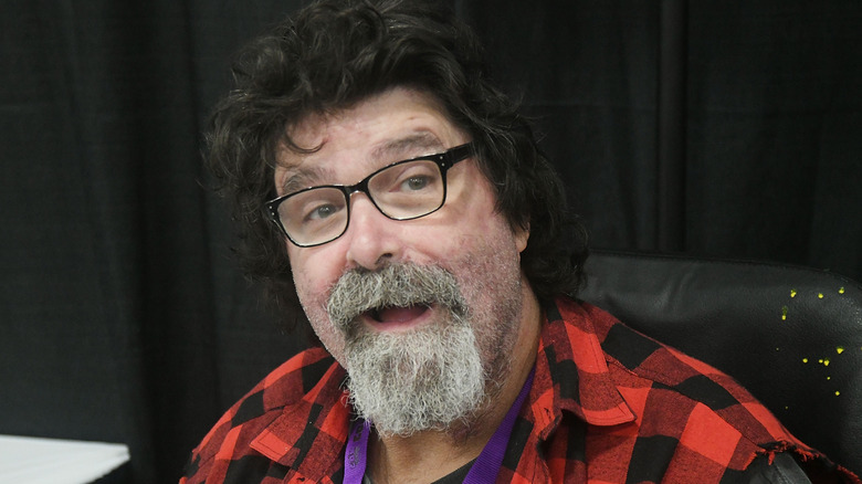 Mick Foley attends the Contropolis New Jersey Autograph Convention at Meadowlands Exposition Center on July 13, 2024 in Secaucus, New Jersey.